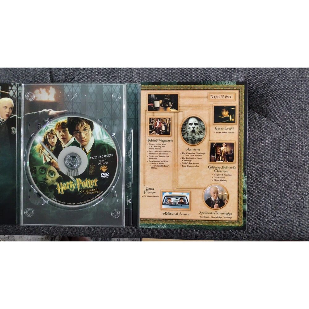 Harry Potter and the Chamber of Secrets DVD (Full-Screen Edition).